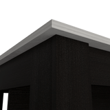 Isla de Cocina Cala 70x103 Wengue Ibiza 2 Entrepaños Moderna - Barras y Muebles Auxiliares | Bylmo