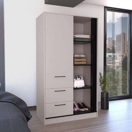 Closet Gantt Wengue 52x180cm Moderno - Closets | Bylmo