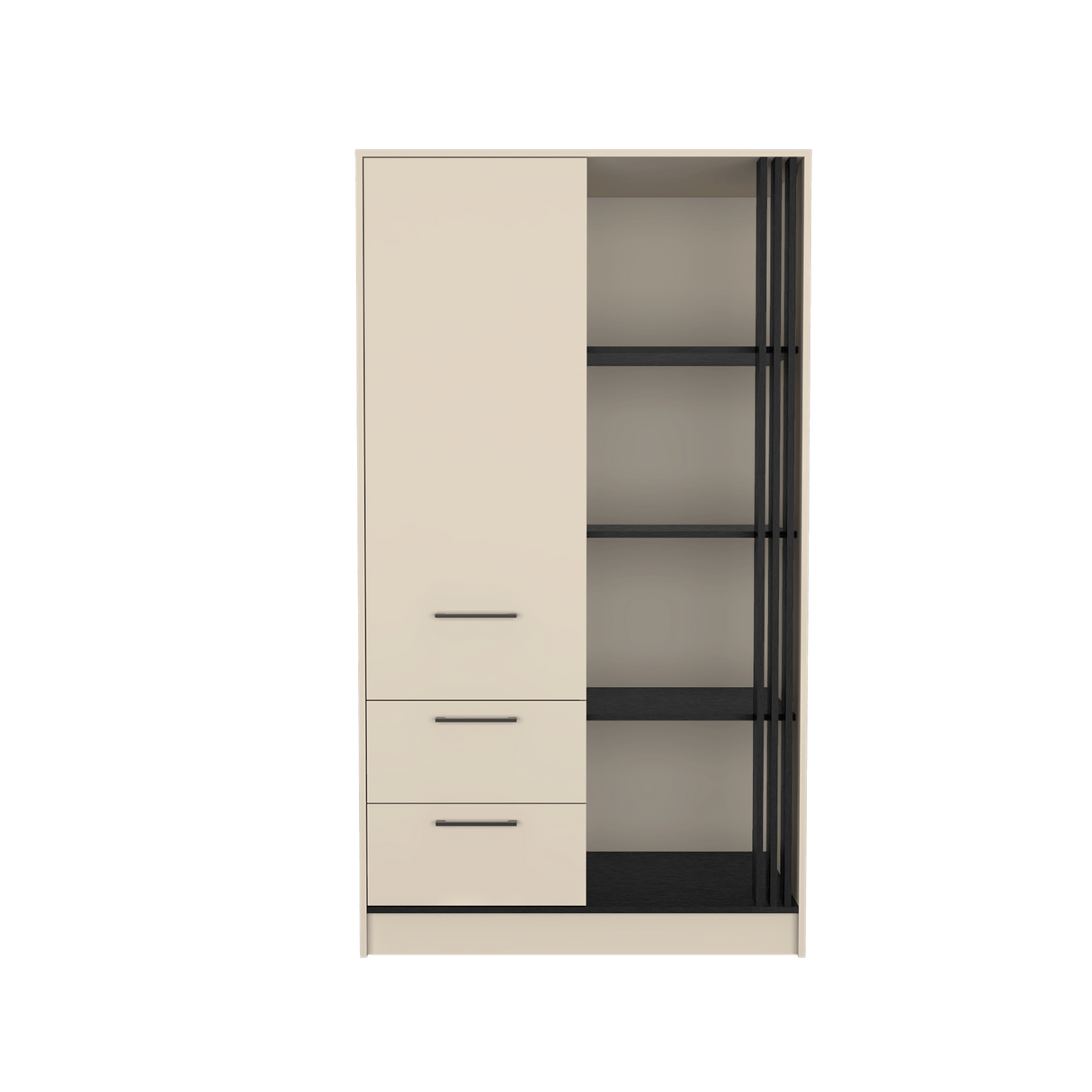 Closet Gantt Wengue 52x180cm Moderno - Closets | Bylmo