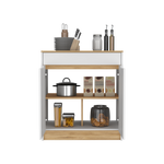 Mueble Inferior De Cocina Soler Blanco Moderno 52x89cm