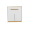 Mueble Inferior De Cocina Soler Blanco Moderno 52x89cm