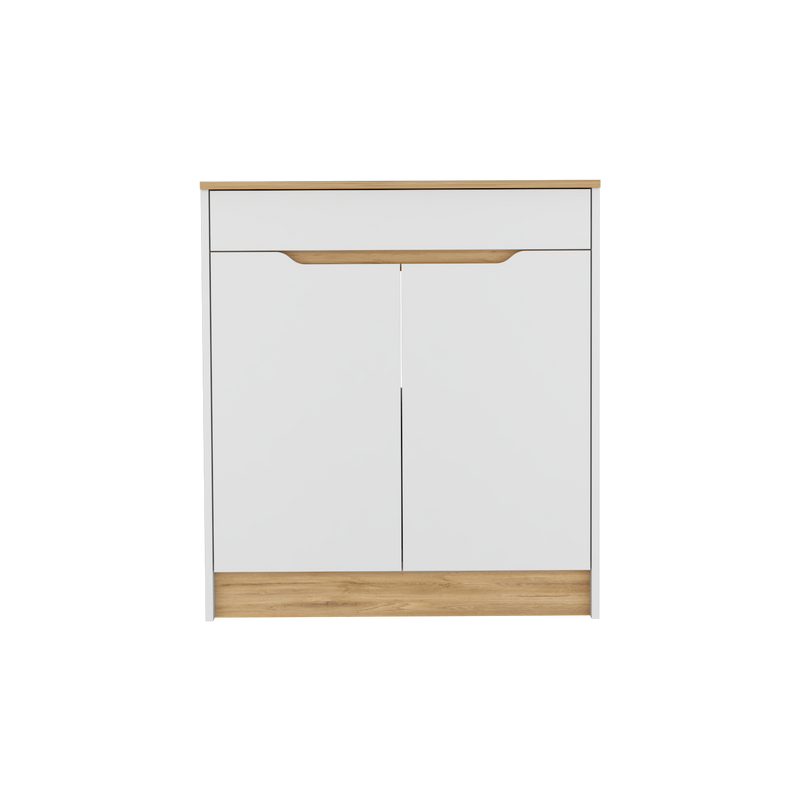 Mueble Inferior De Cocina Soler Blanco Moderno 52x89cm