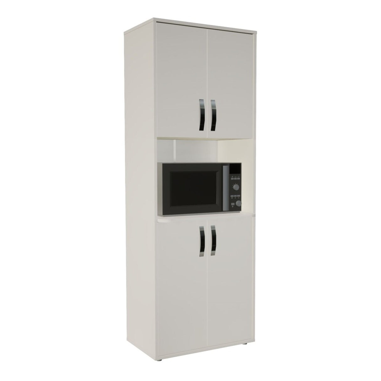 Mueble Auxiliar de Cocina Lyon Blanco 60x170cm Moderno - Barras y Muebles Auxiliares | Bylmo