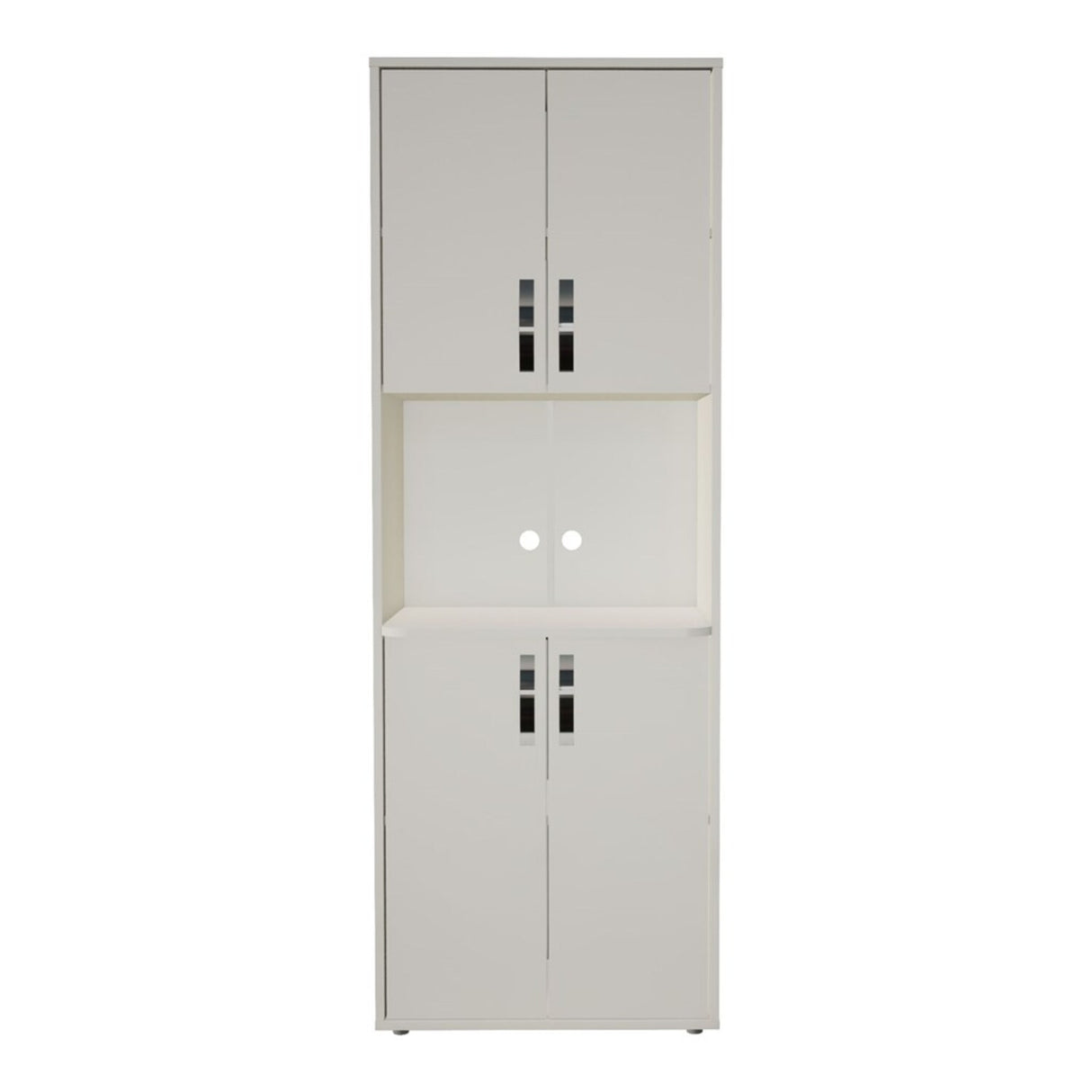 Mueble Auxiliar de Cocina Lyon Blanco 60x170cm Moderno - Barras y Muebles Auxiliares | Bylmo