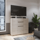 Cajonera Versa Moderno Con Espacio Para Tv 52 Pulgadas - Cajoneras y Comodas | Bylmo