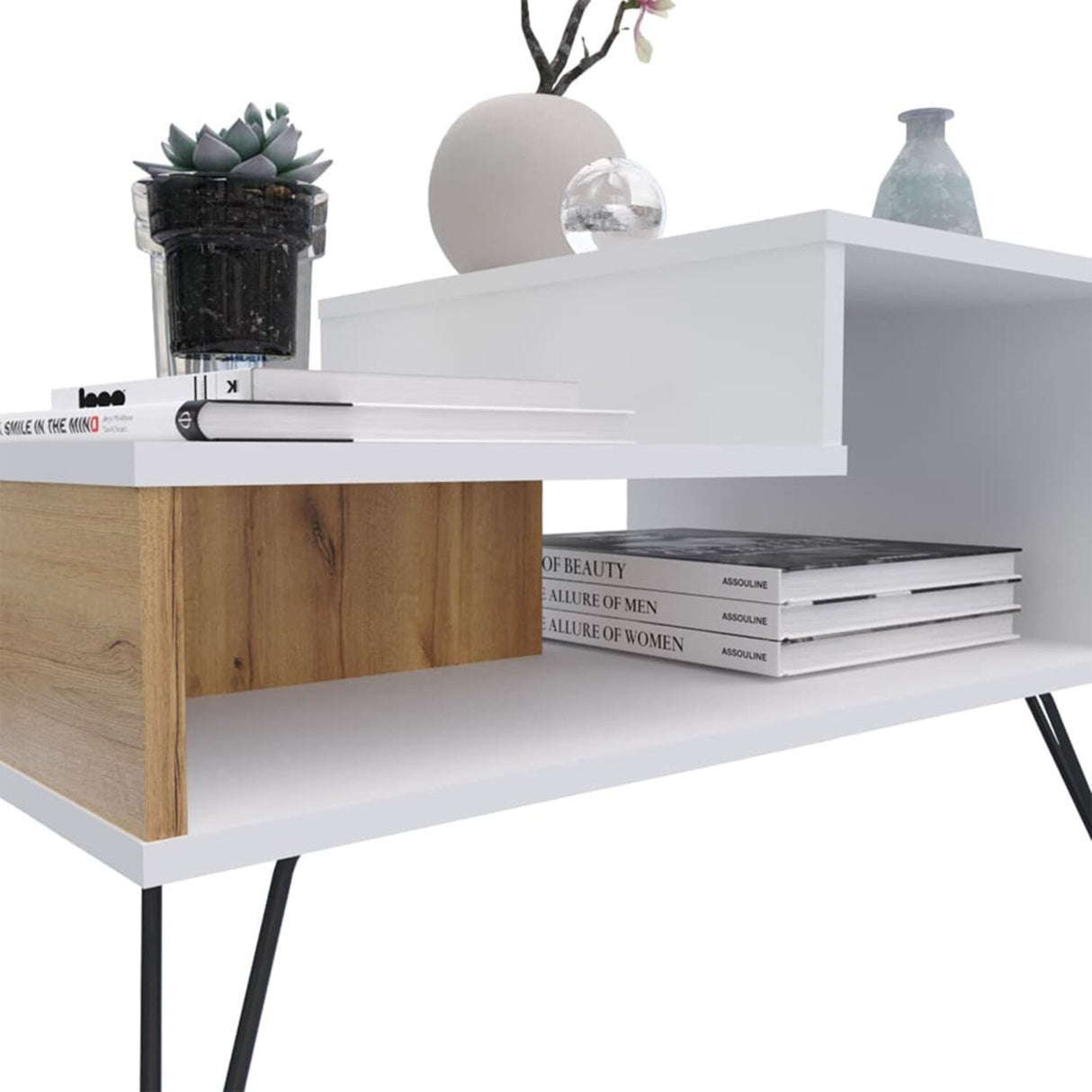 Mesa de Centro Urban Duna 70.8x50.2cm Moderna - Mesas de Centro | Bylmo