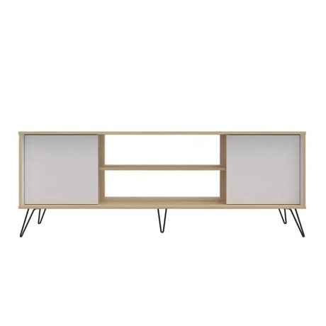 Mesa Para Tv Urban Duna 160x40x59 Cm. Moderna Con 2 Compartimientos Y Con Patas - Muebles de TV | Bylmo