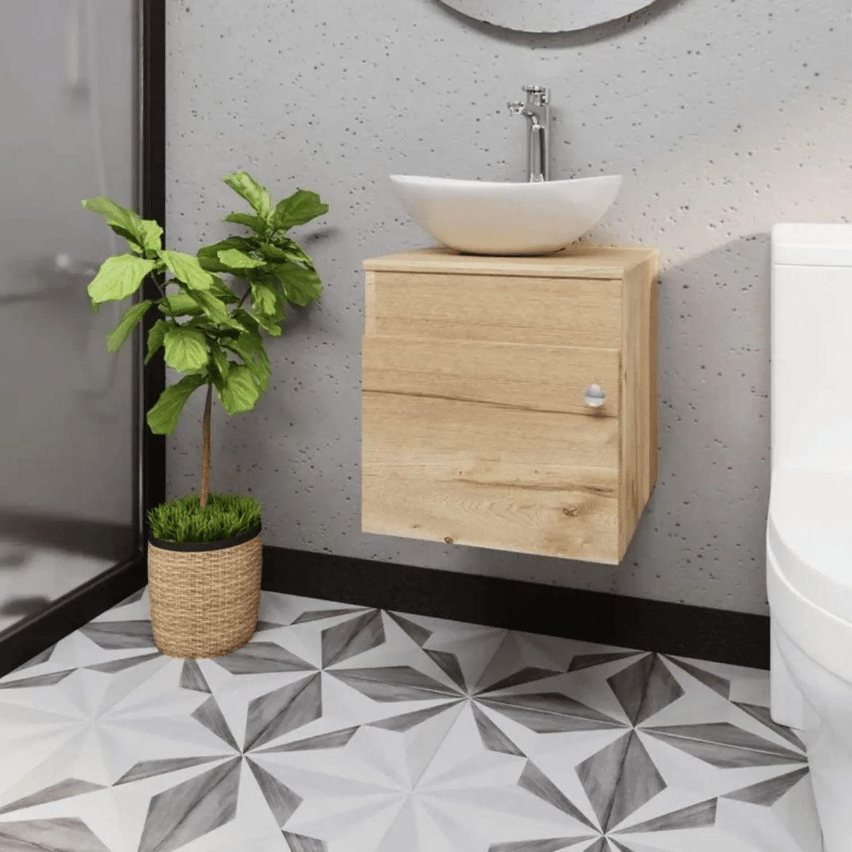 Mueble para Baño Accent Duna 40x41.5cm Look Urbano - Muebles para Baño | Bylmo