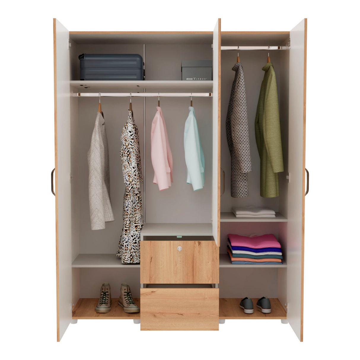 Closet Saga Duna 140x50x180cm MDP - Closets | Bylmo