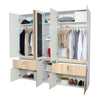 Closet Kanon Duna 200x199.9cm Con Espejo