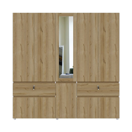 Closet Kanon Duna 200x199.9cm Con Espejo - Closets | Bylmo