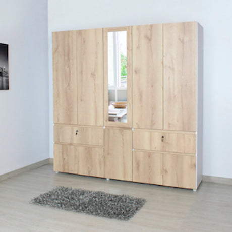 Closet Kanon Duna 200x199.9cm Con Espejo - Closets | Bylmo