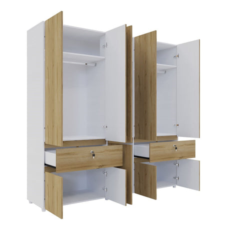 Closet Kanon Duna 200x199.9cm Con Espejo - Closets | Bylmo