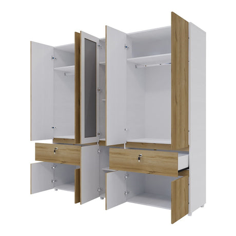 Closet Kanon Duna 200x199.9cm Con Espejo - Closets | Bylmo