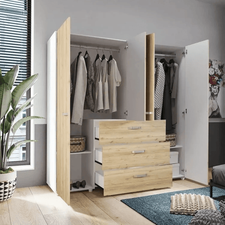 Closet Saga Duna 180x180cm Moderno - Closets | Bylmo