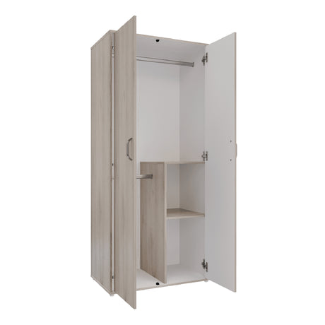 Closet Star Compacto Ceniza 80x180cm Moderno - Closets | Bylmo