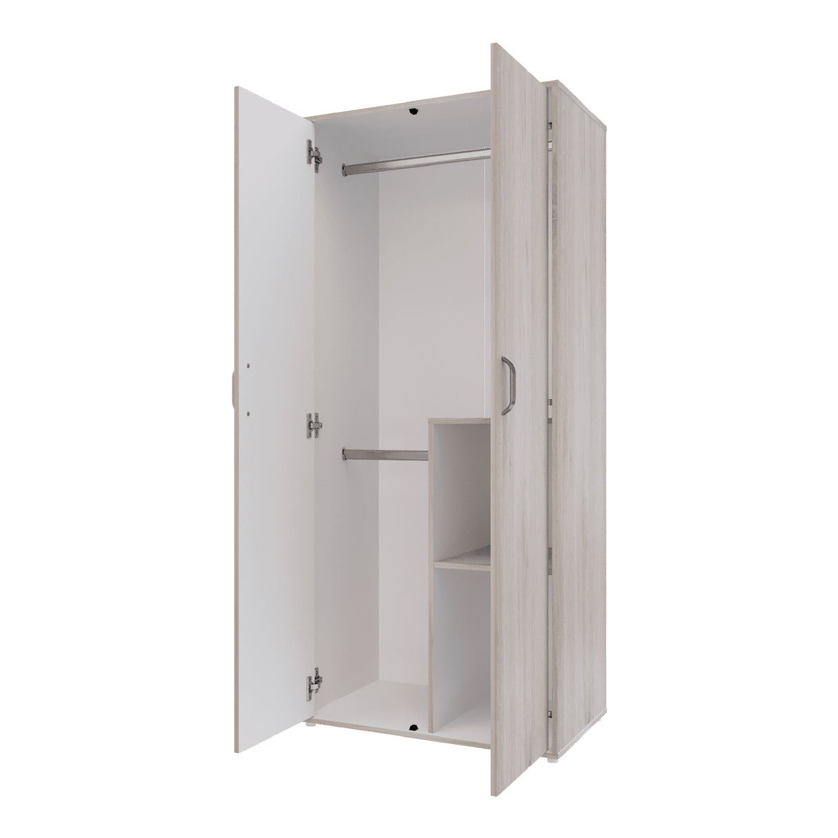Closet Star Compacto Ceniza 80x180cm Moderno - Closets | Bylmo