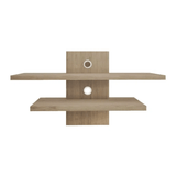 Repisa Indi Flotante 80x30 Rovere 2 Estantes - Repisas y Percheros | Bylmo