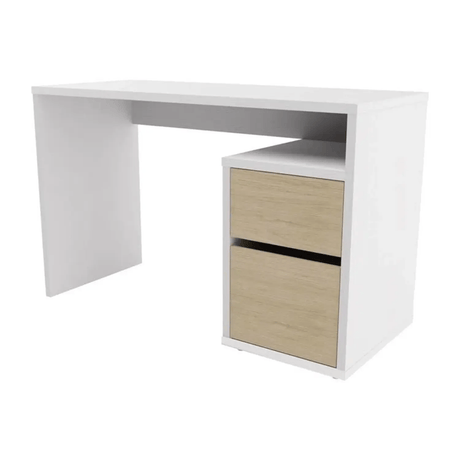 Escritorio Adda 120x50 Blanco Moderno con 1 Cajón - Escritorios | Bylmo