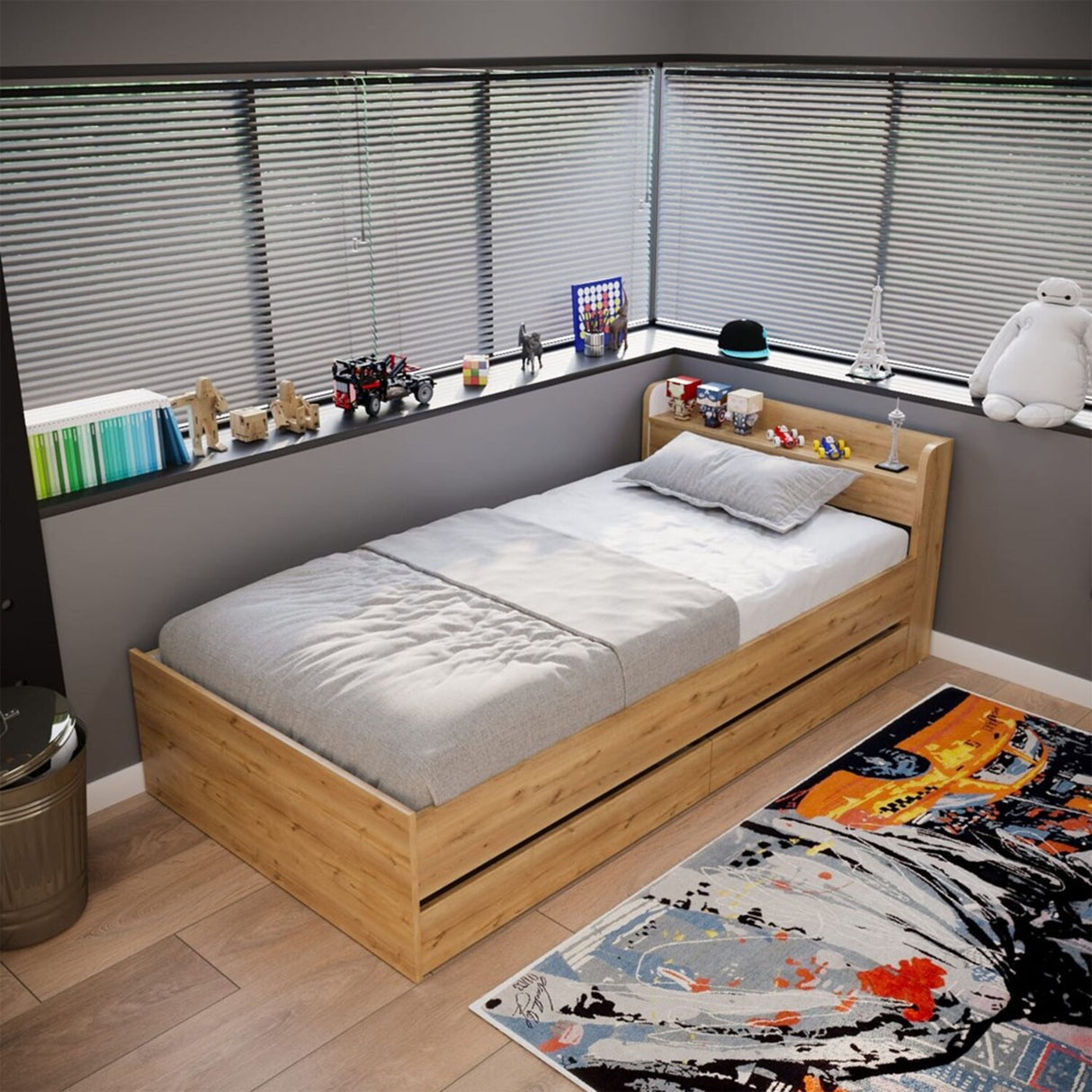 Cama Kuil Duna 104.8x70.6 Moderna - Camas y Cabeceros | Bylmo