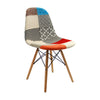 Silla Comedor Dkr Eames 62 Cm Patchwork Moderna