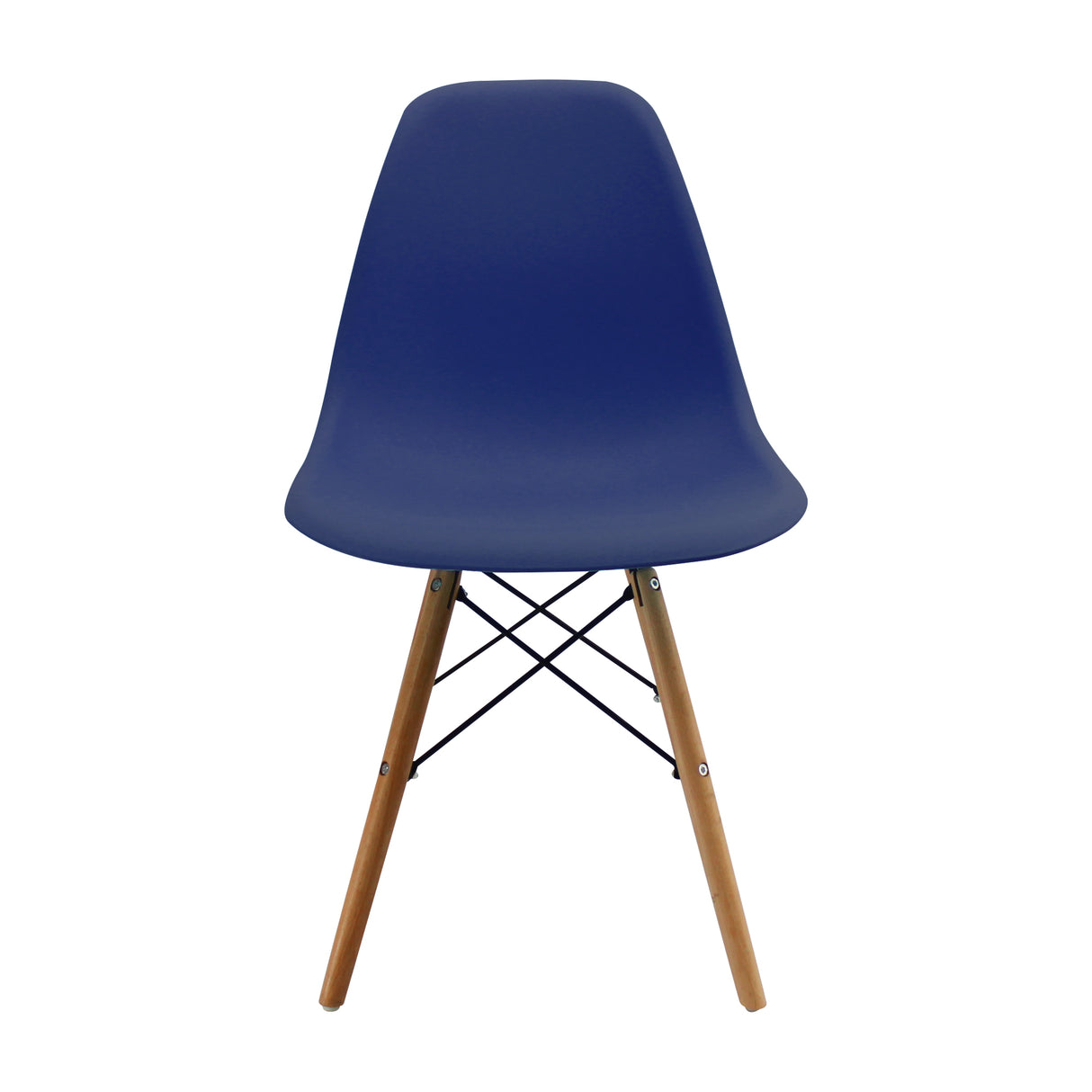 Kit x 4 Sillas Comedor DKR Eames 46.5 cm Azul Oceano - Sillas y Butacos | Bylmo