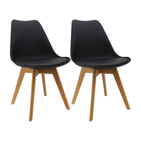 Kit x 2 Sillas Comedor Joly Elegante y Nórdica 49 cm - Sillas y Butacos | Bylmo