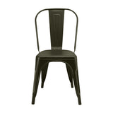 Silla de Comedor Titan Tolix Bronce Moderna 36 cm Metálica - Sillas y Butacos | Bylmo