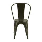 Silla de Comedor Titan Tolix Bronce Moderna 36 cm Metálica - Sillas y Butacos | Bylmo