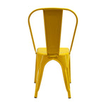 Silla De Comedor Titan Tolix Amarillo 36x86cm Moderna