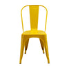 Silla De Comedor Titan Tolix Amarillo 36x86cm Moderna