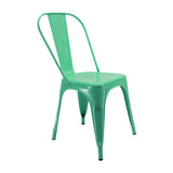 Silla de Comedor Titan Tolix Elegante 36 cm Verde Menta. - Sillas y Butacos | Bylmo