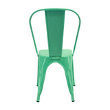 Silla de Comedor Titan Tolix Elegante 36 cm Verde Menta. - Sillas y Butacos | Bylmo