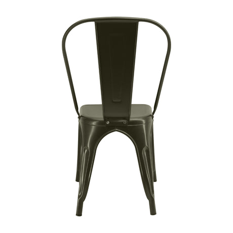 Kit x 4 Sillas de Comedor Tolix Bronce 36x35.5cm Moderna - Sillas y Butacos | Bylmo