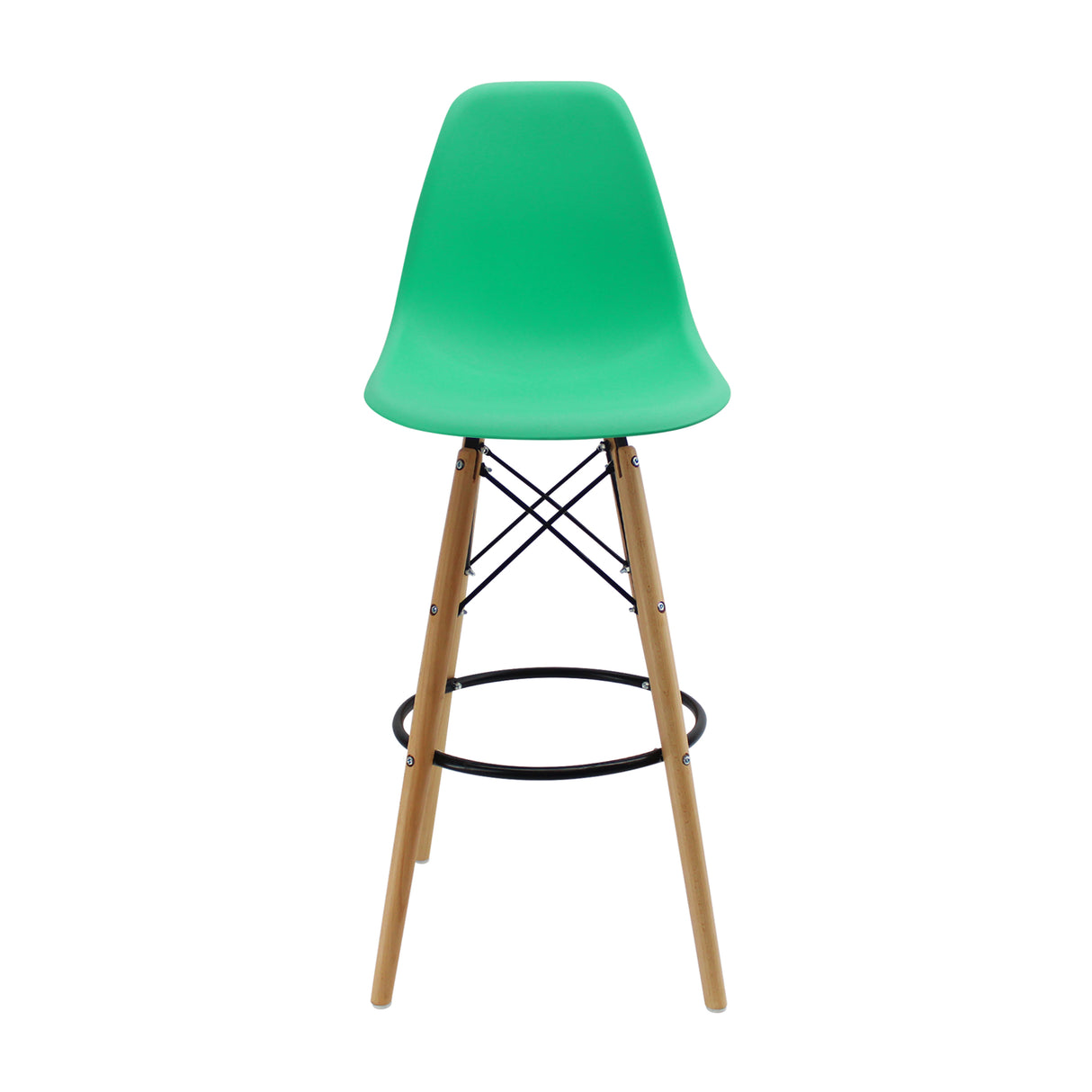 Silla Bar DKR Eames Verde Menta 56 cm Polipropileno Moderna - Sillas y Butacos | Bylmo