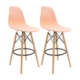 Set x 2 Sillas de Bar DKR Eames Polipropileno 56 cm - Sillas y Butacos | Bylmo