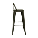 Silla Bar Titan Bronce 41.5x78cm Metal Resistente - Sillas y Butacos | Bylmo