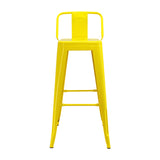 Set x 2 Sillas de Bar Titan Amarillo Moderno 41.5x78cm - Sillas y Butacos | Bylmo