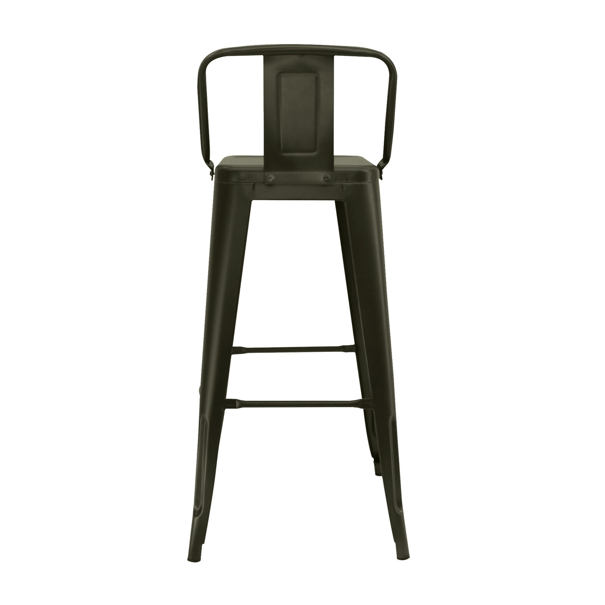 Set x 3 Sillas de Bar Titan Bronce Metal 41.5 cm Resistente - Sillas y Butacos | Bylmo