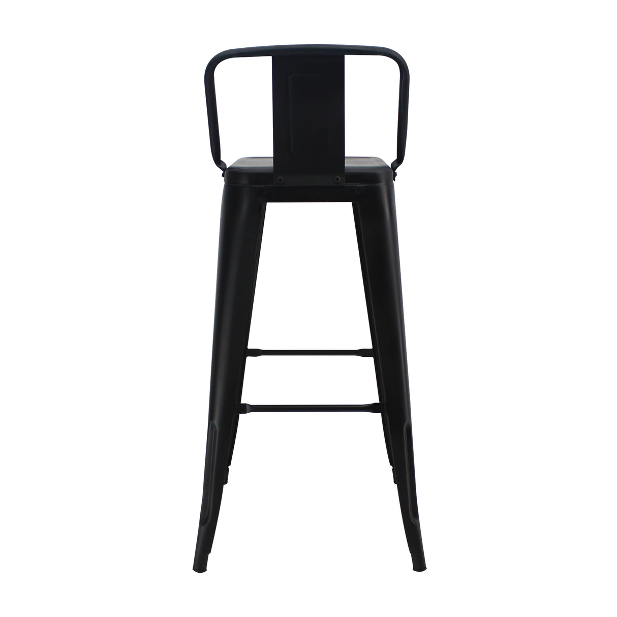 Set x 3 Sillas de Bar Titan Negro Moderno Metal 41.5x78cm - Sillas y Butacos | Bylmo