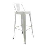 Set x 3 Sillas de Bar Titan Blanca Clásicas Resistentes 41.5 cm - Sillas y Butacos | Bylmo