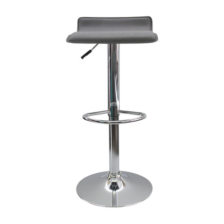 Set x 2 Sillas de Bar Wave Gris 38x79cm Moderno - Sillas y Butacos | Bylmo