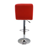 Set x 3 Sillas de Bar Confort Giratorias Altura Ajustable Rojas - SILLAS Y BUTACOS | Bylmo