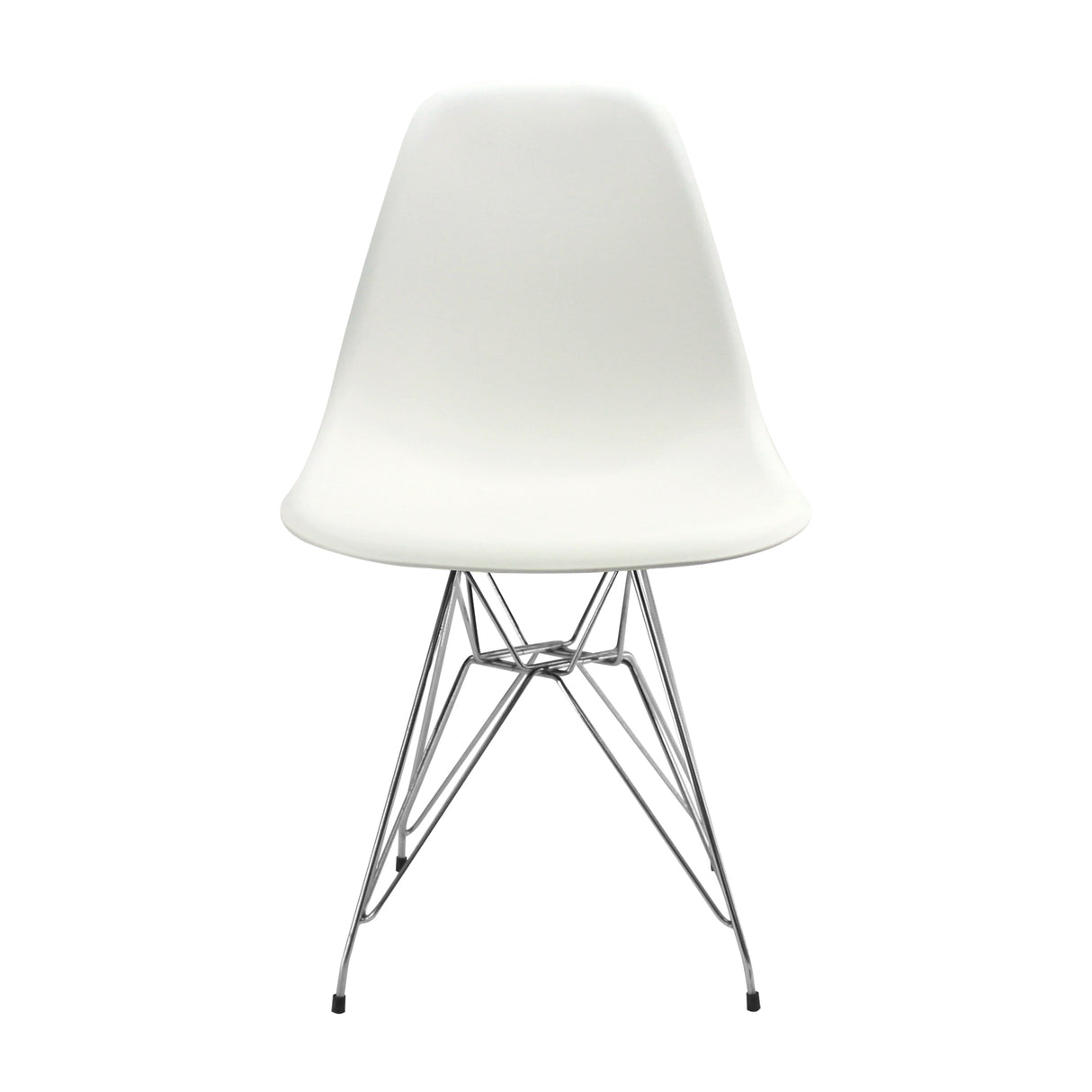 Silla de Comedor DKR Eames 62x44 cm Blanco Polipropileno - SILLAS Y BUTACOS | Bylmo