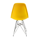 Silla de Comedor DKR Eames Amarilla 62x44 cm Polipropileno - SILLAS Y BUTACOS | Bylmo