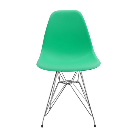 Silla de Comedor DKR Eames Verde Menta 62x44 cm Polipropileno Diseño Moderno - SILLAS Y BUTACOS | Bylmo