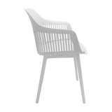 Silla de Comedor Mena Blanco 57x80cm Moderna y Resistente - Sillas y Butacos | Bylmo