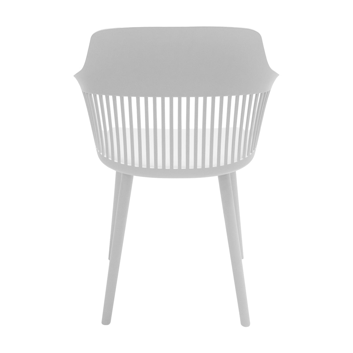 Silla de Comedor Mena Blanco 57x80cm Moderna y Resistente - Sillas y Butacos | Bylmo