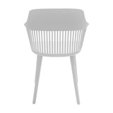 Silla de Comedor Mena Blanco 57x80cm Moderna y Resistente - Sillas y Butacos | Bylmo