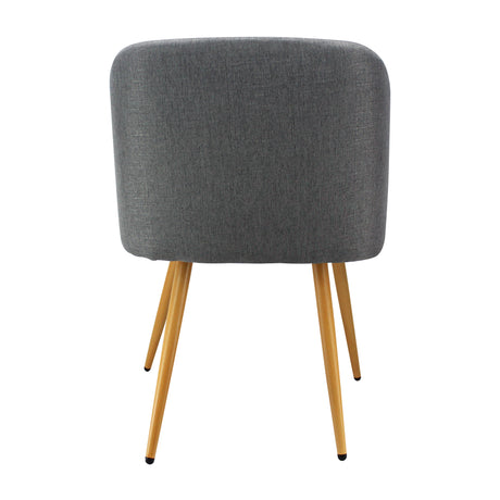 Silla de Comedor BM Lino Gris Con Brazos - Sillas y Butacos | Bylmo